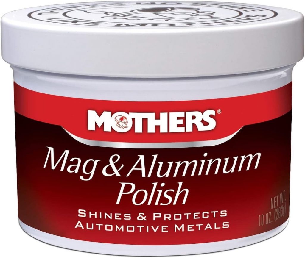 Mothers aluminum wheel polish cream