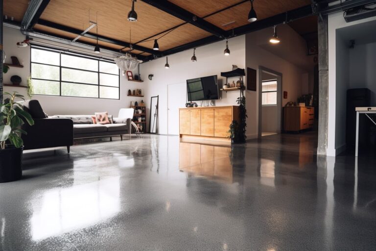 Garage floor epoxy cover image